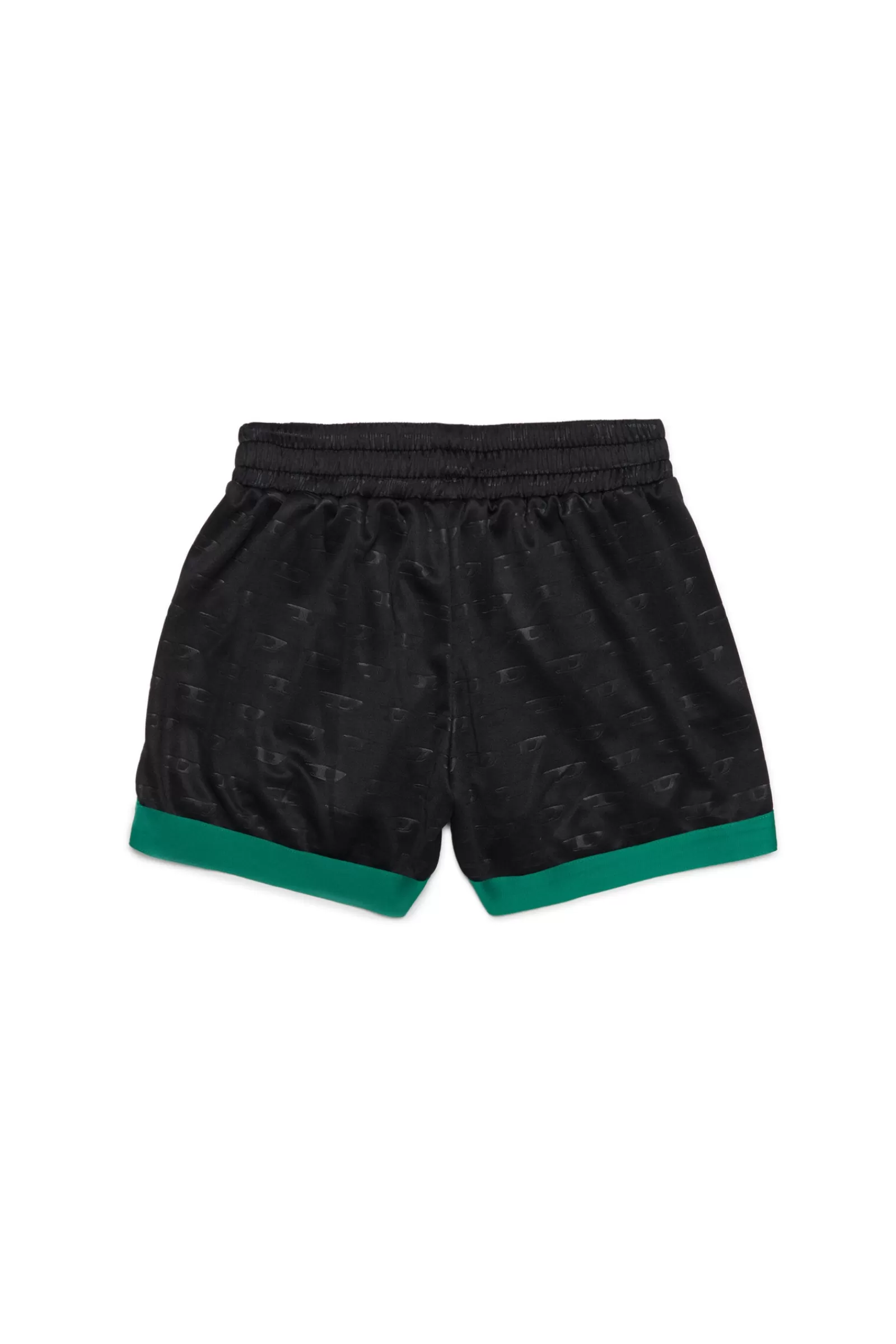 Gonne E Shorts<DIESEL Shorts Basket Con Logo Allover Neri Nero