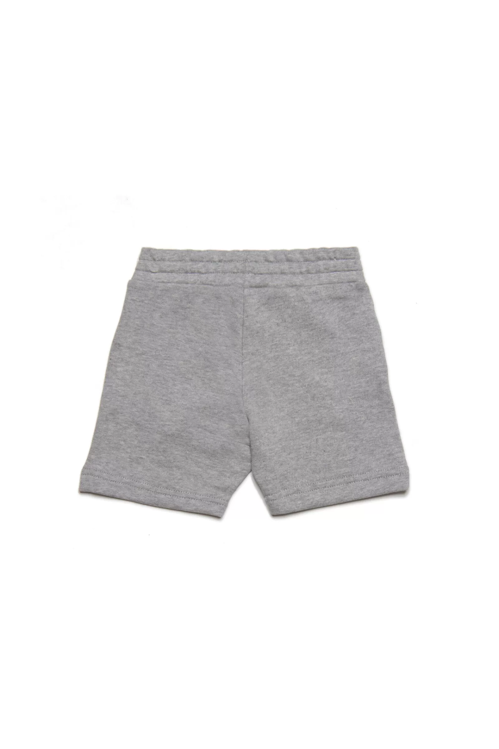 Pantaloni E Shorts<DIESEL Shorts Grigi In Felpa Con Logo D Nuovo Grigio Melange