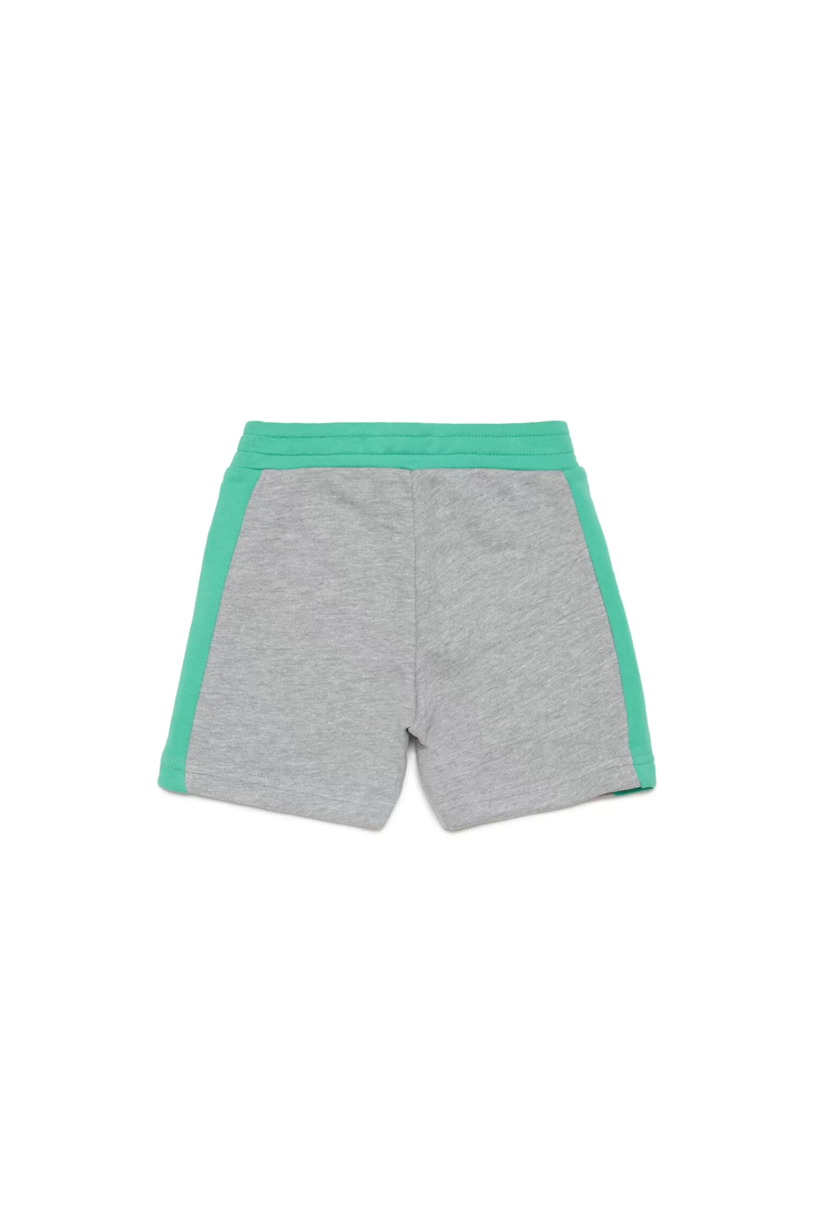 Pantaloni E Shorts<DIESEL Shorts Grigi In Felpa Con Logo 78 Nuovo Grigio Melange