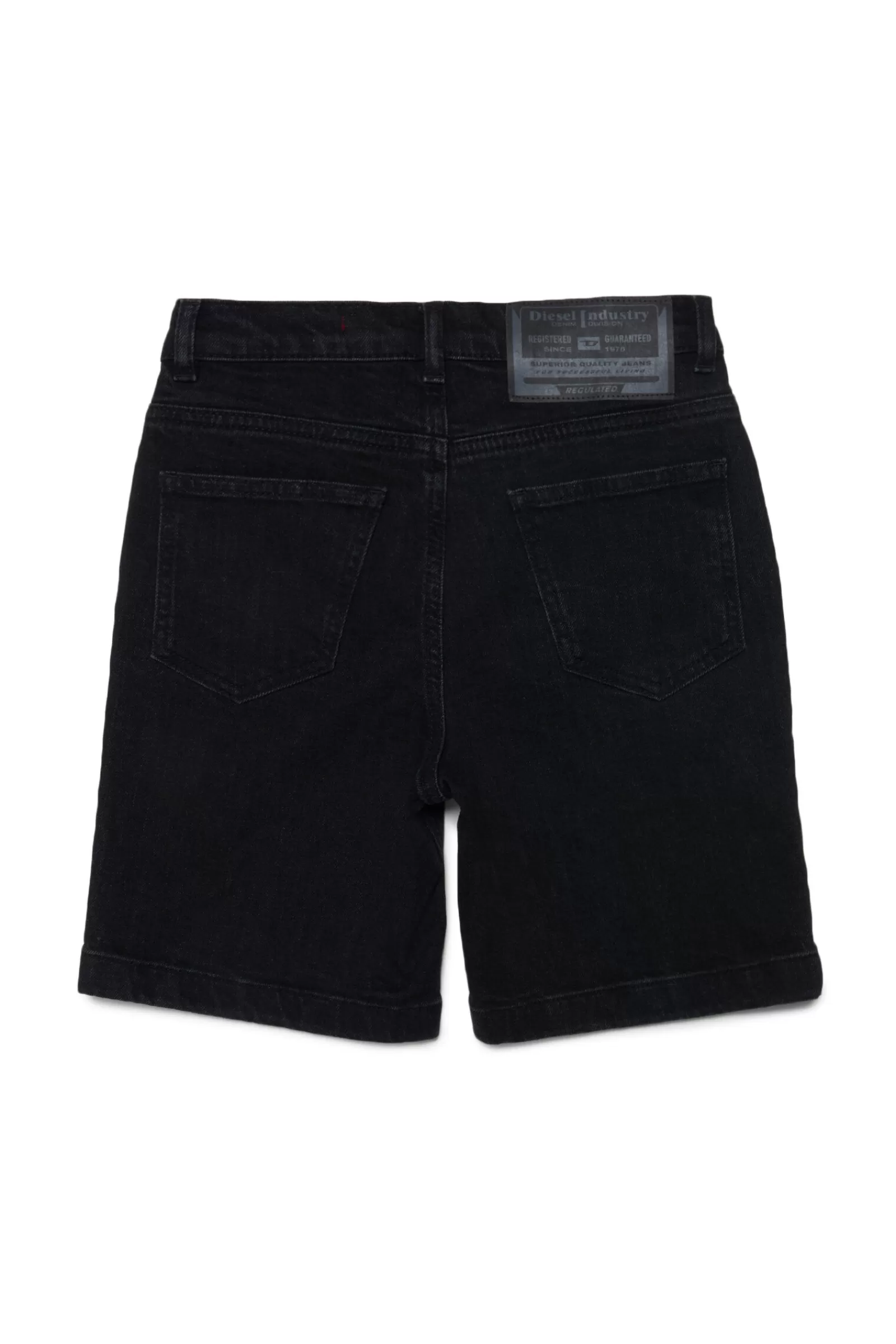 Pantaloni E Shorts<DIESEL Shorts In Denim Nero