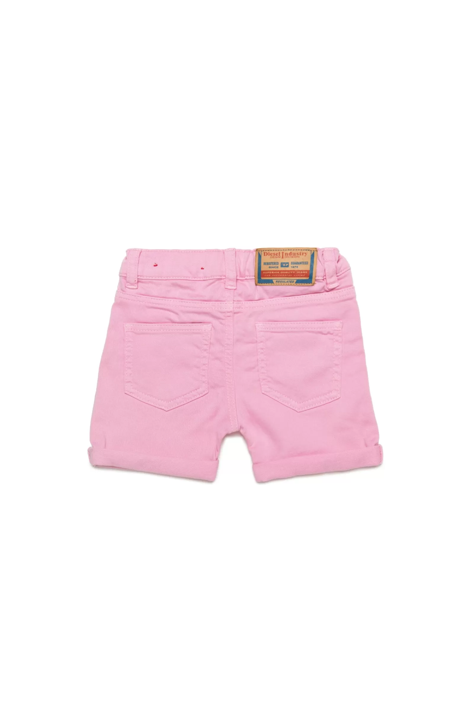 Pantaloni E Shorts<DIESEL Shorts In Denim Joggjeans® Rosa Pastello