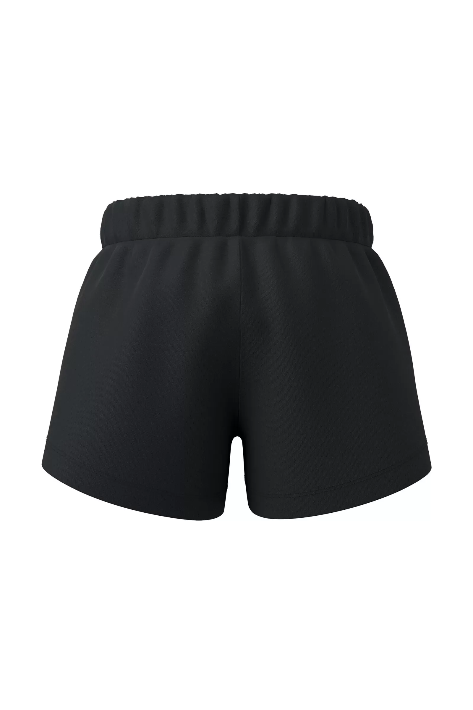 Gonne E Shorts<DIESEL Shorts In Felpa Con Banda Laterale Neri Nero