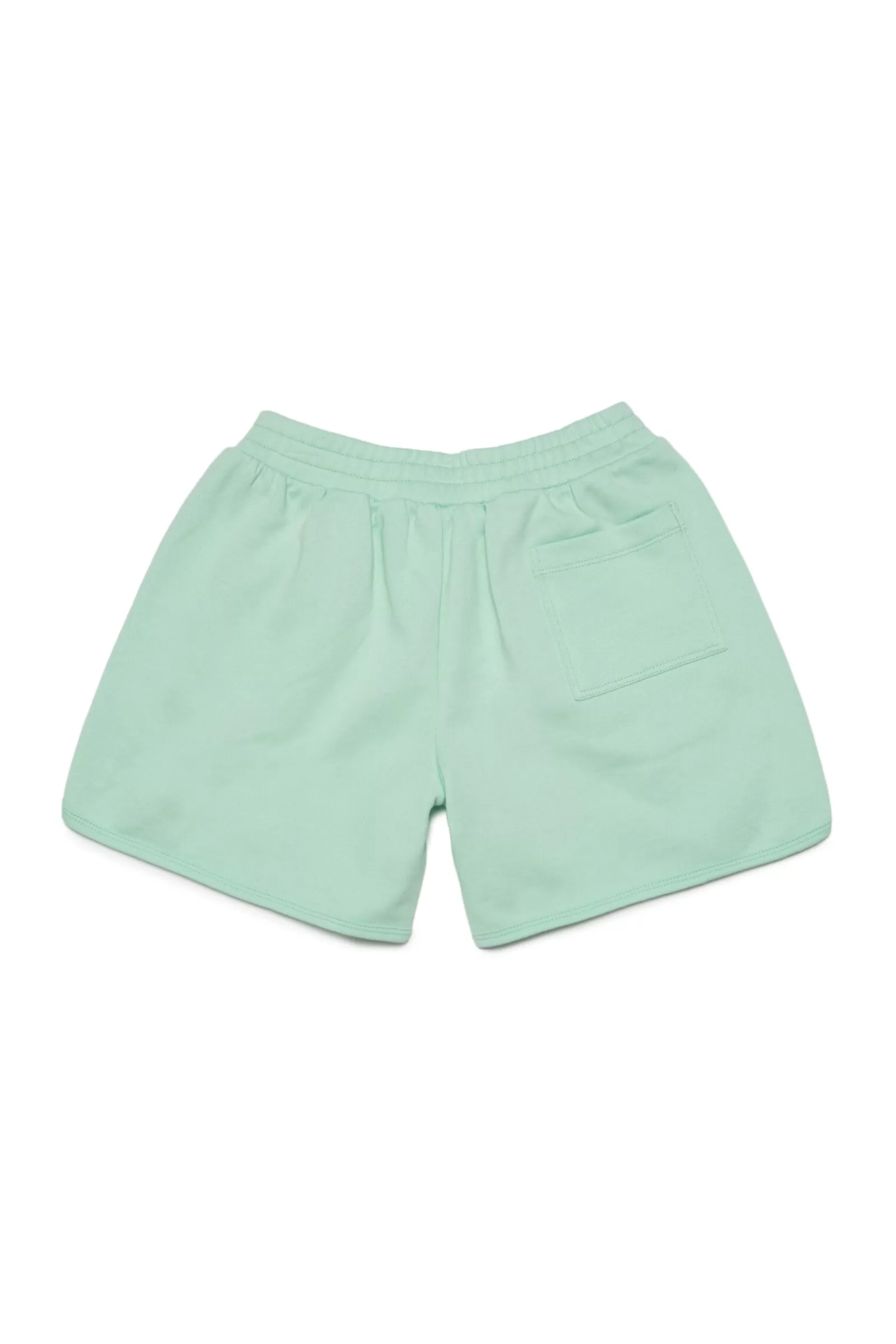 Gonne E Shorts<N°21 Shorts In Felpa Con Logo I Love Verde Menta