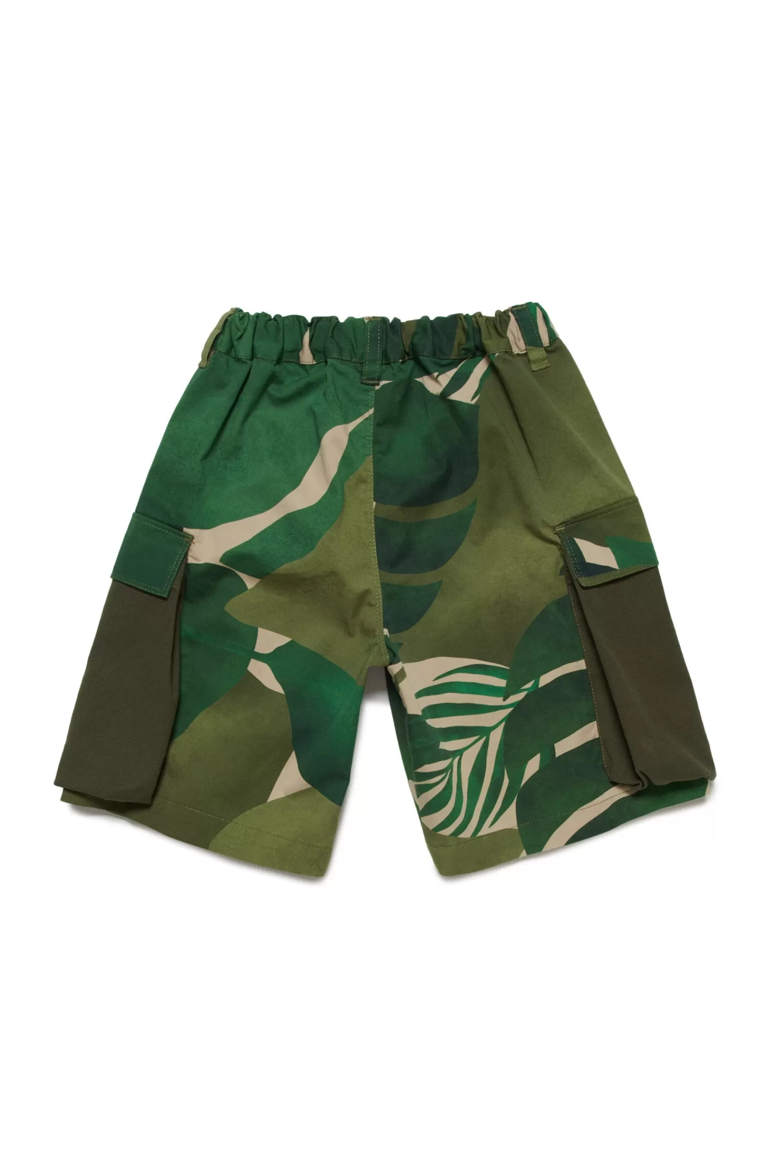 Gonne E Shorts<MYAR Shorts In In Tessuto Deadstock Fantasia Rainforest Verde Rain Forest