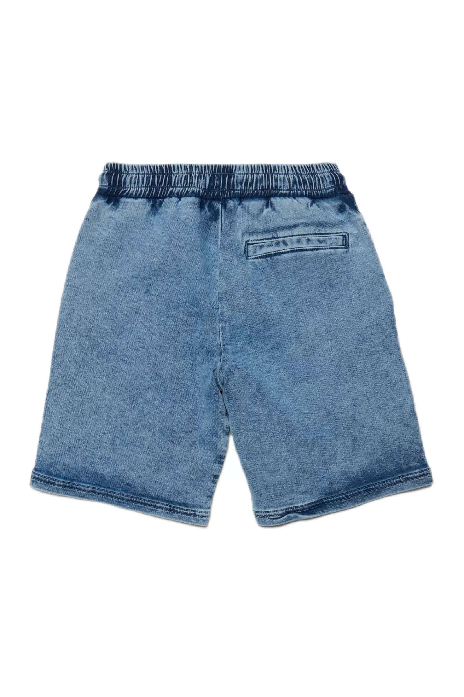 Pantaloni E Shorts<DIESEL Shorts In Joggjeans® Blu Chiaro Trattato Blu Denim