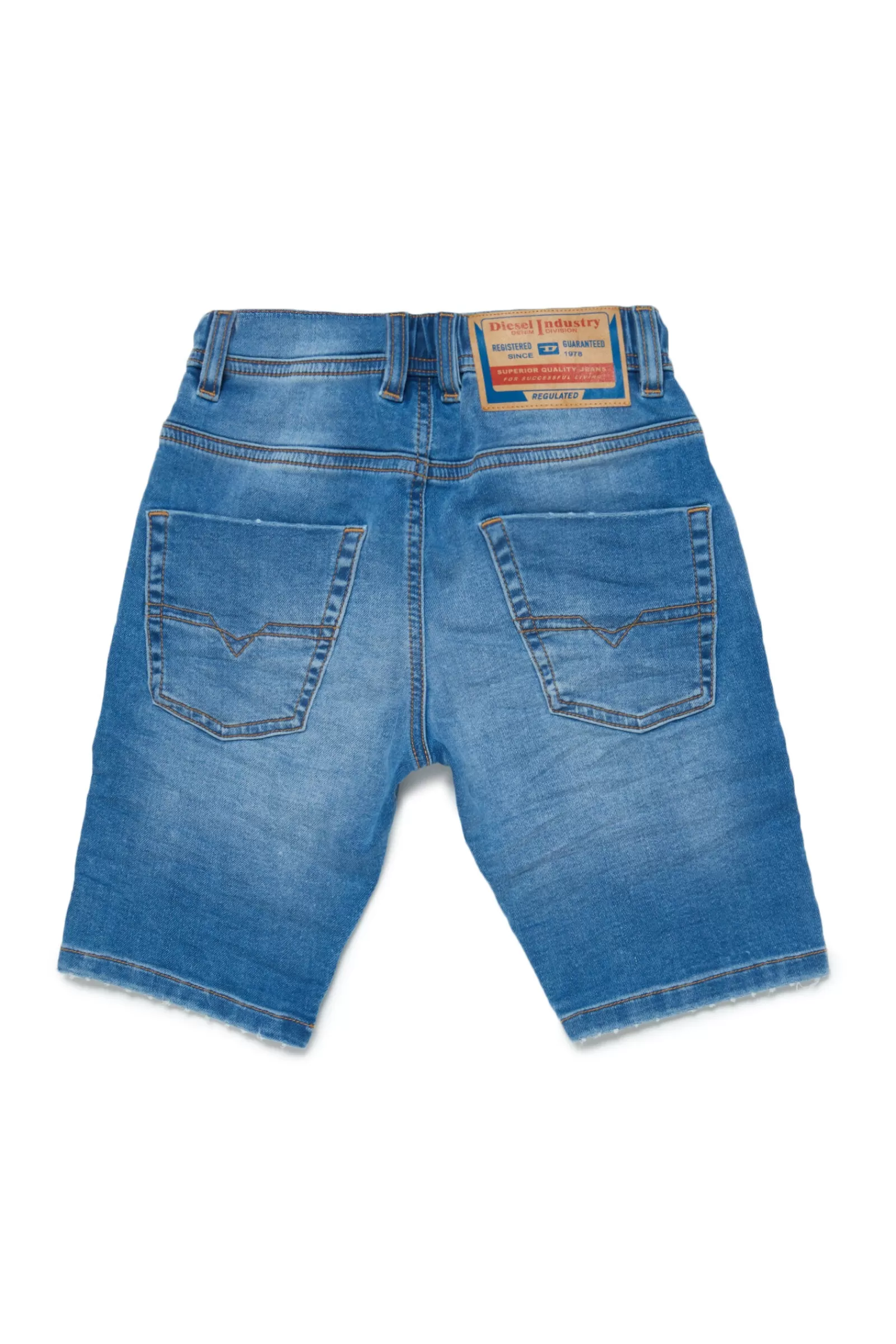 Pantaloni E Shorts<DIESEL Shorts Joggjeans® Sfumati Blu Denim