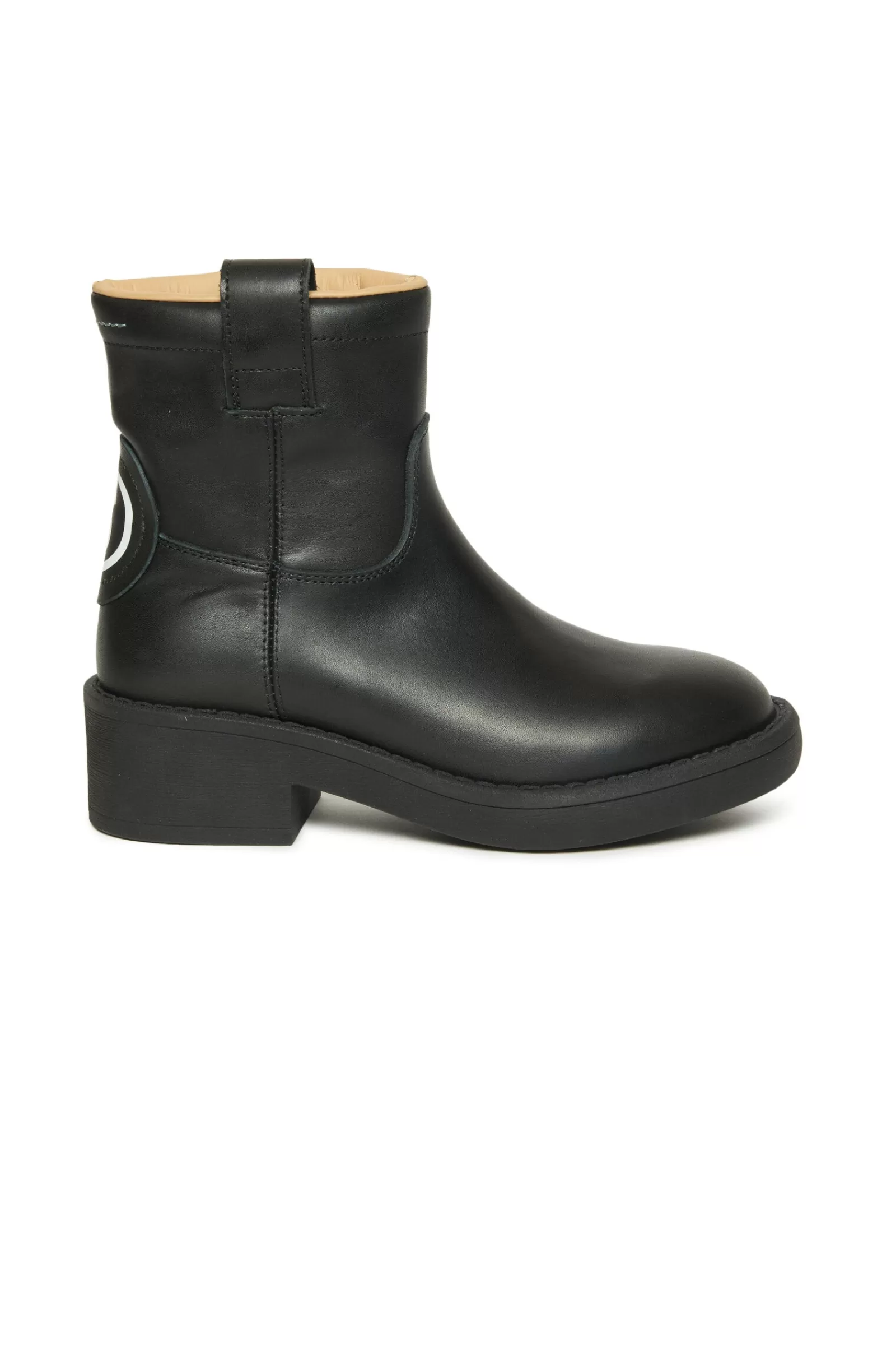 Stivali E Anfibi<MM6 MAISON MARGIELA Stivali Ankle Boots In Pelle Nero