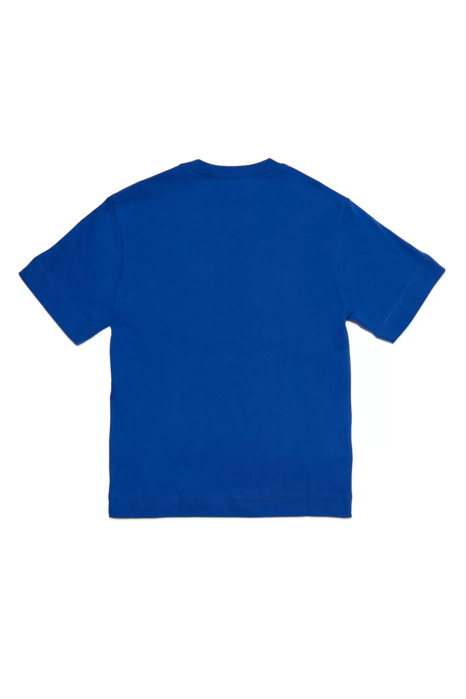 T-Shirt<MARNI T-Shirt Blu In Jersey Con Logo Big M Blu Surf The Web