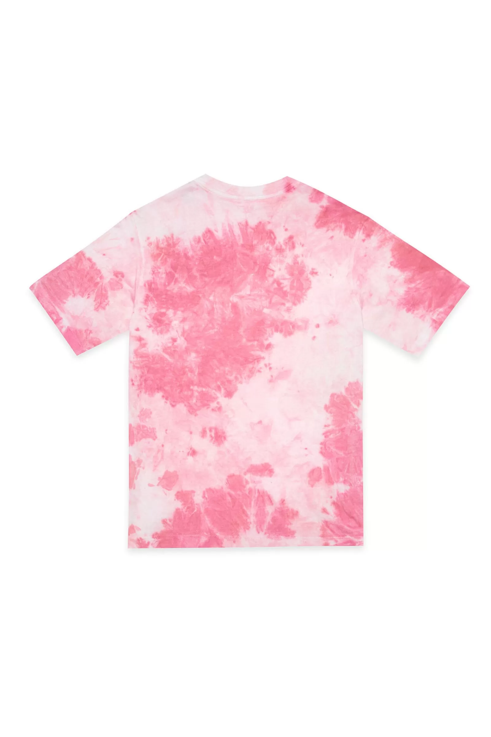 T-Shirt<MARNI T-Shirt Fucsia Effetto Tie-Dye Con Logo Fucsia Luminoso