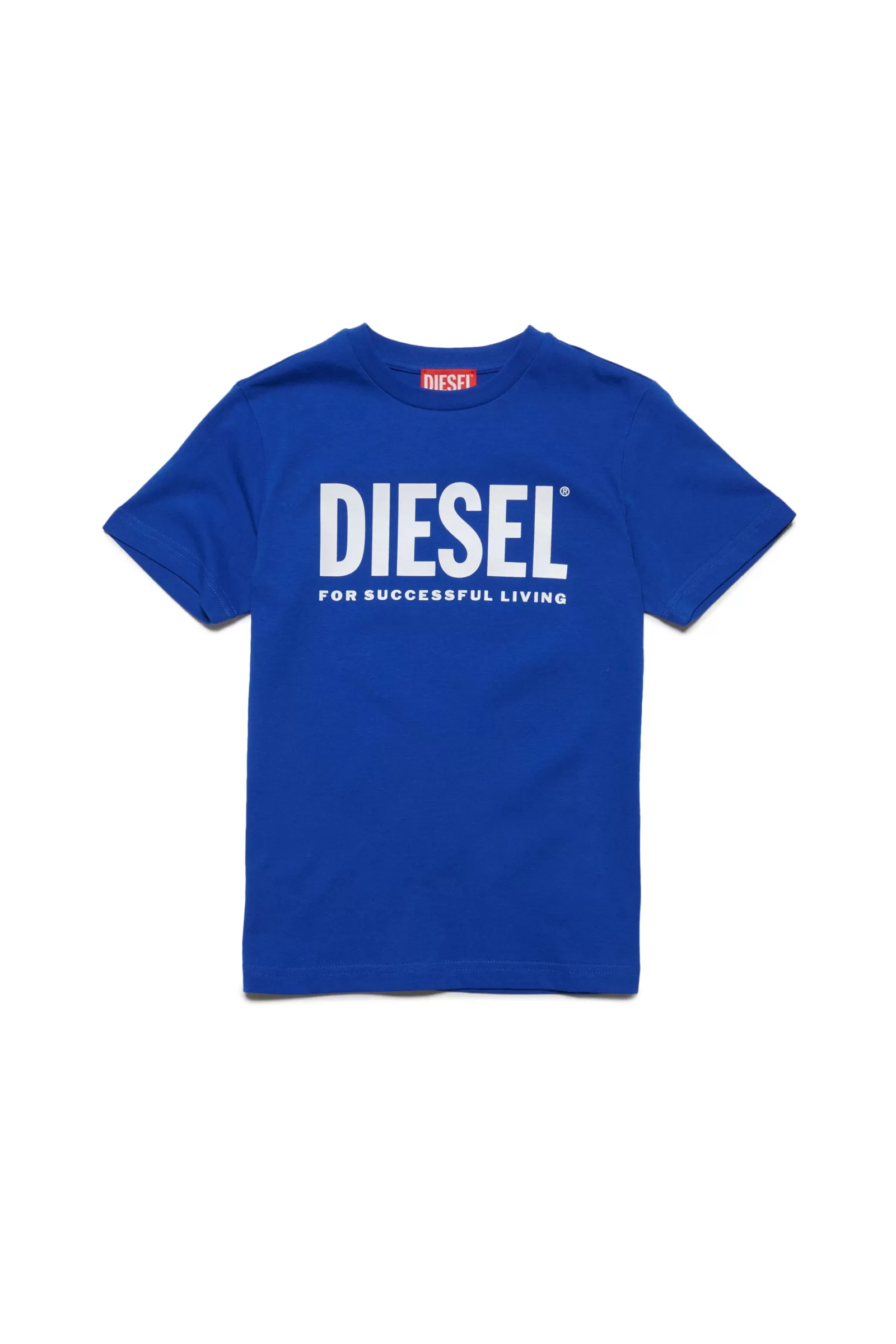 T-Shirt<DIESEL T-Shirt Girocollo In Jersey Con Logo Surf The Web