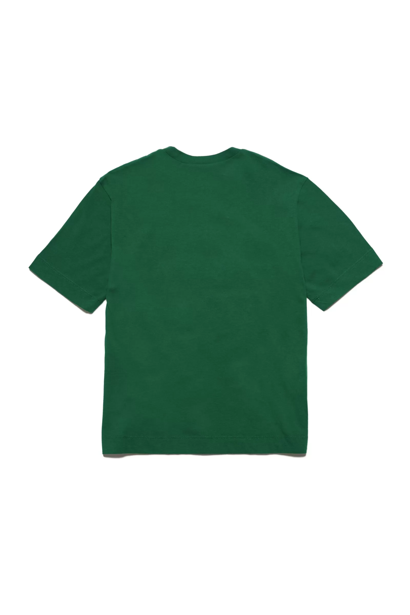 T-Shirt<MARNI T-Shirt Girocollo In Jersey Con Logo Verde Prato