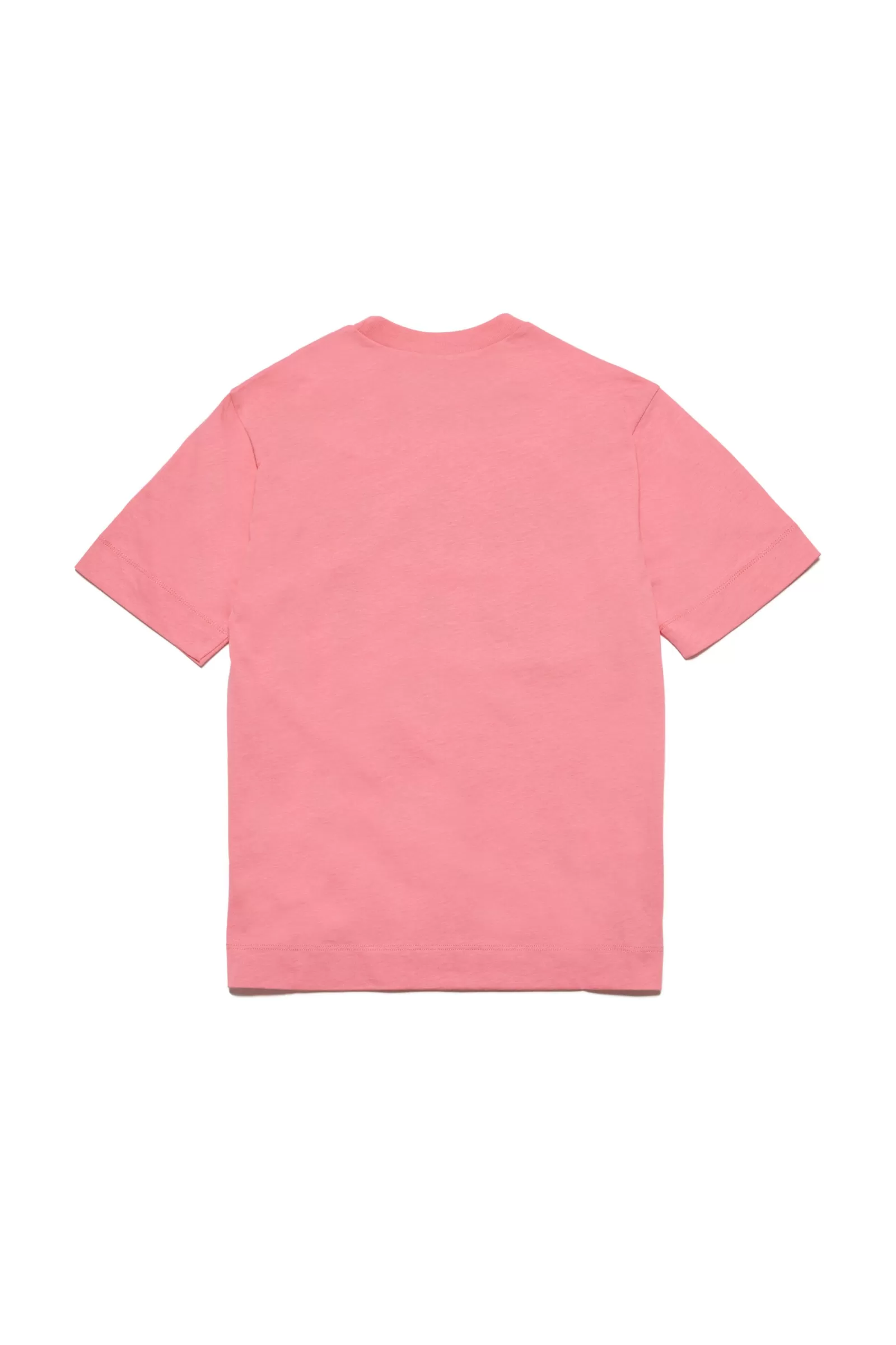 T-Shirt<MARNI T-Shirt Girocollo In Jersey Con Logo Rosa Caramella