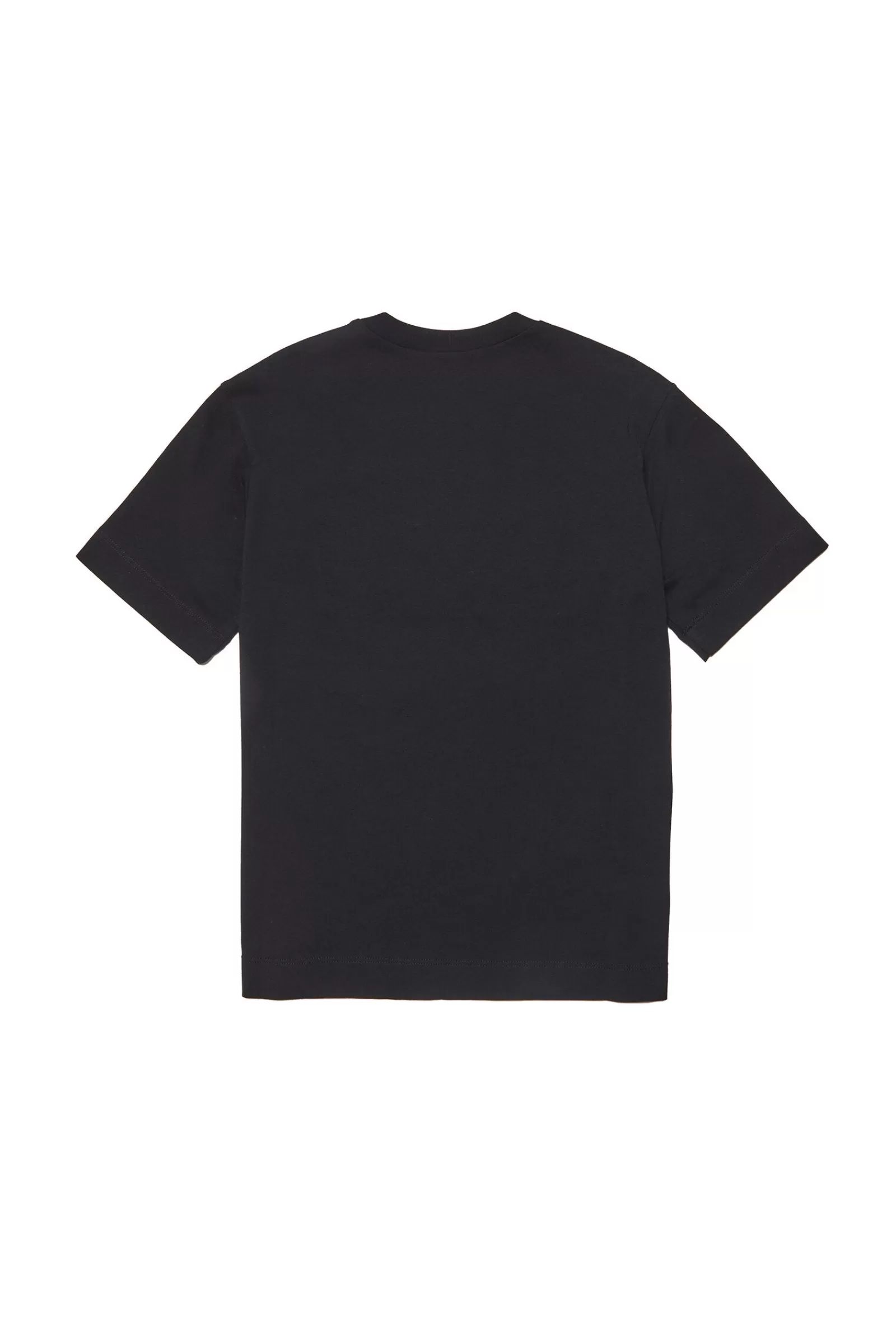 T-Shirt<MARNI T-Shirt Girocollo In Jersey Con Logo Nero Denim