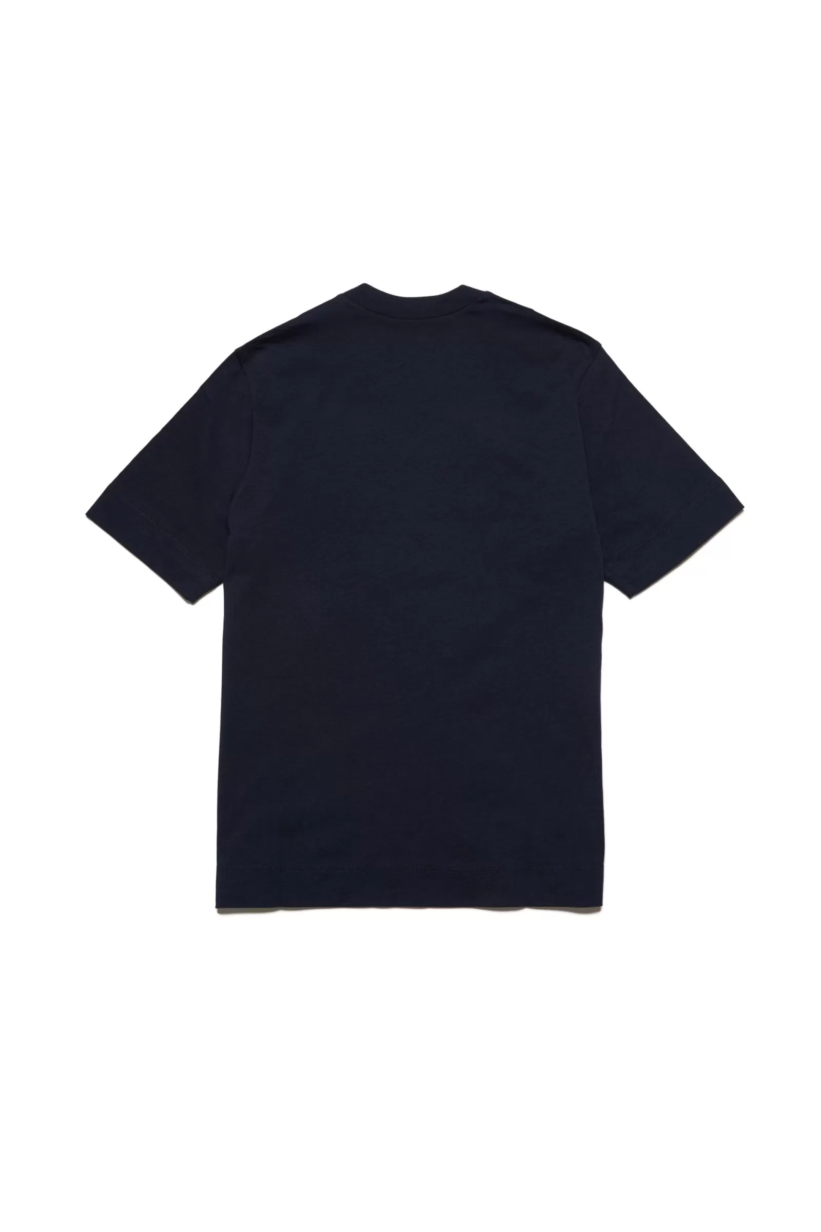 T-Shirt<MARNI T-Shirt Girocollo In Jersey Con Logo Blu Navy