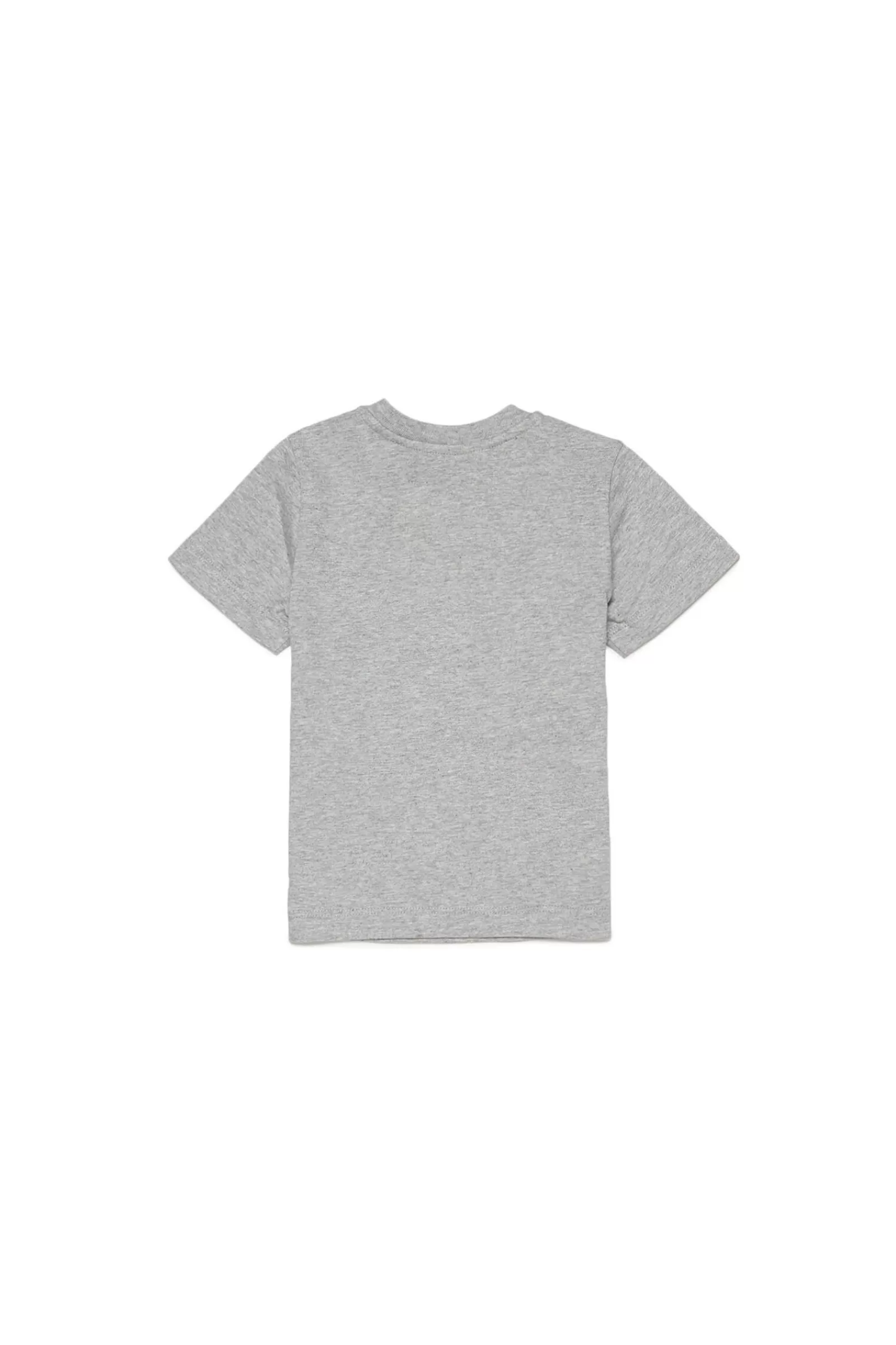 T-Shirt<MARNI T-Shirt Grigia In Jersey Con Logo Displaced Grigio Inox Melange