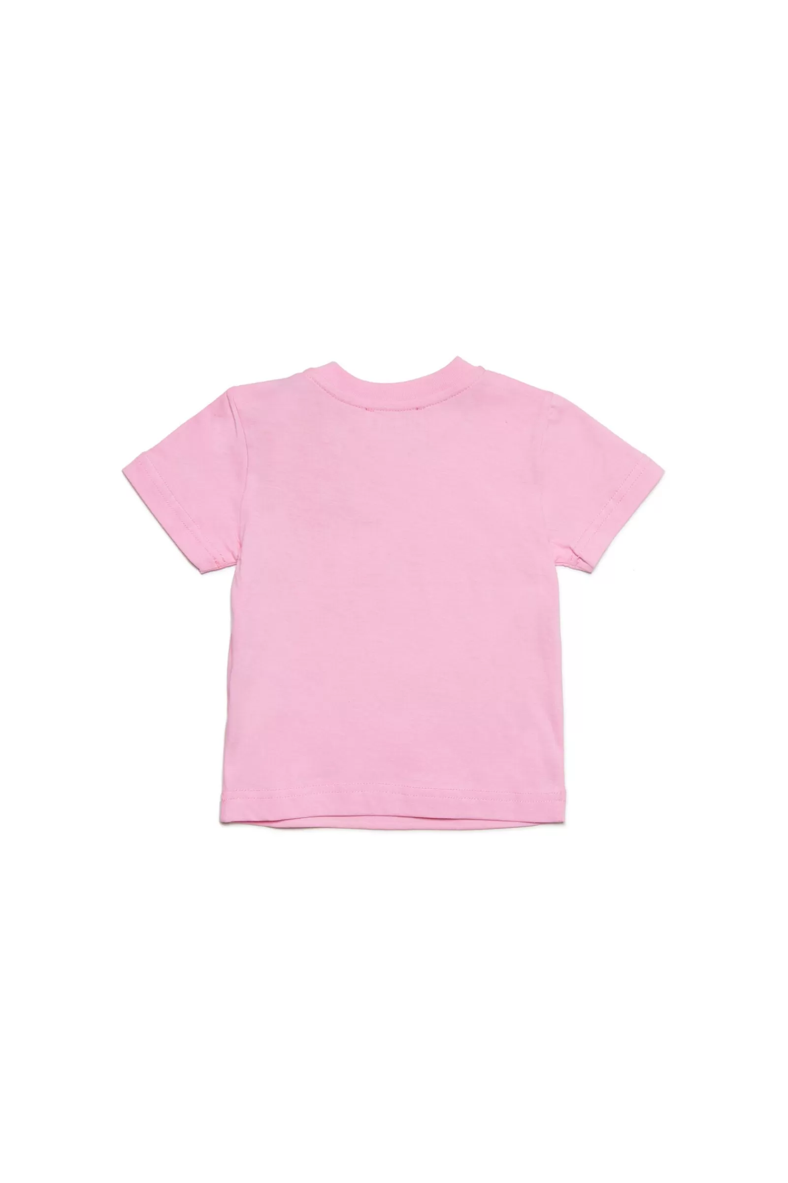 T-Shirt<DIESEL T-Shirt In Jersey Con Logo In Versione  Rosa Pastello