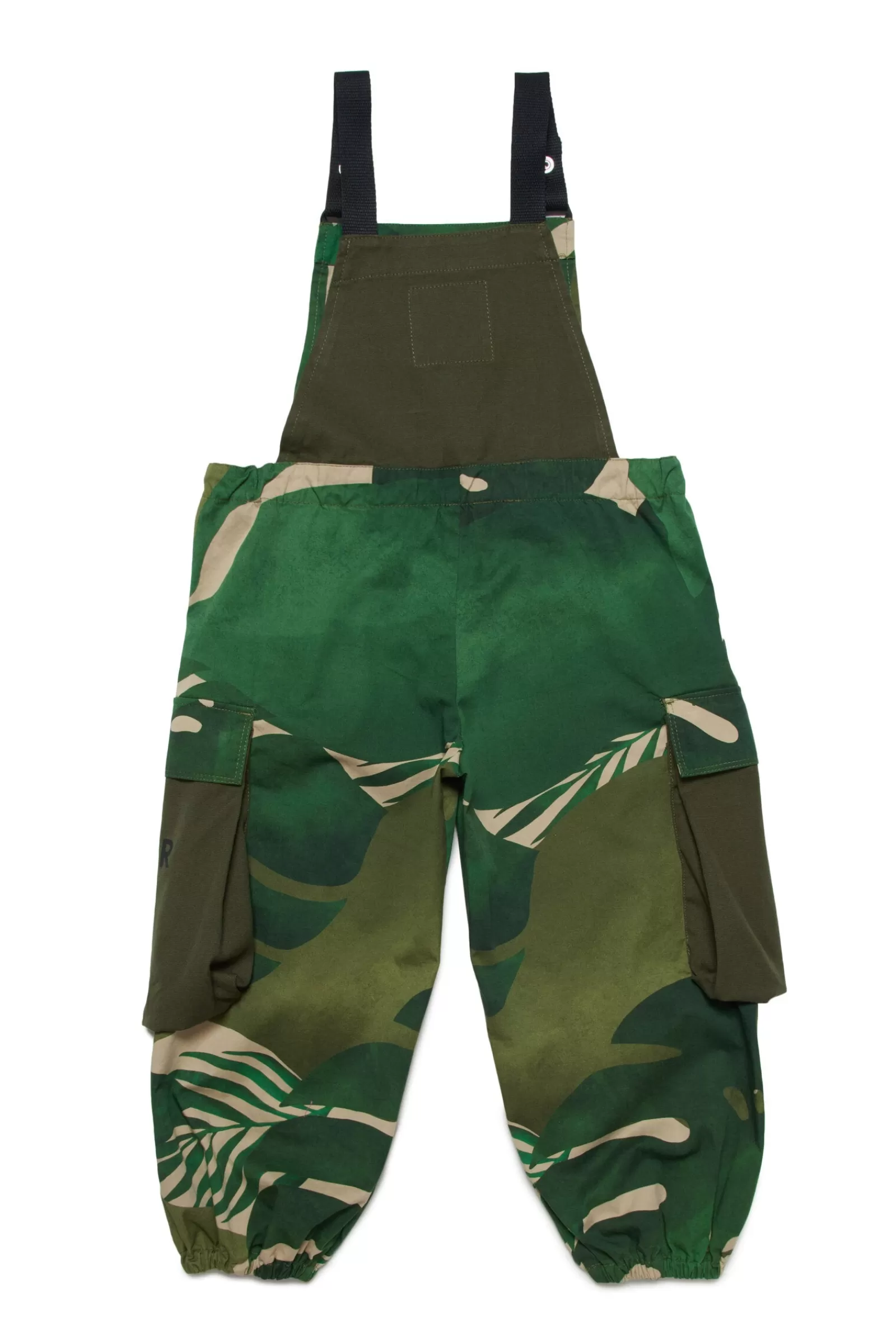 Tute<MYAR Tuta Jumpsuit In Tessuto Deadstock Fantasia Rainforest Verde Rain Forest